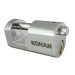 قفل استوانه ای کهن مدل 95 توپر فولادی بیضی دو طرف پخ (کد K.B. 95)
